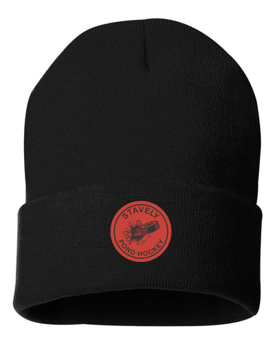 CUFFED TOQUE - SP12 - STAVELY POND HOCKEY - PATCH