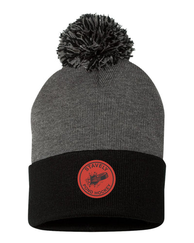 POM POM TOQUE - SP15 - STAVELY POND HOCKEY - PATCH