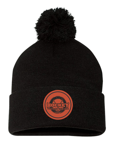 POM POM TOQUE - HOCKEY THROUGH THE AGES LOGO - LP