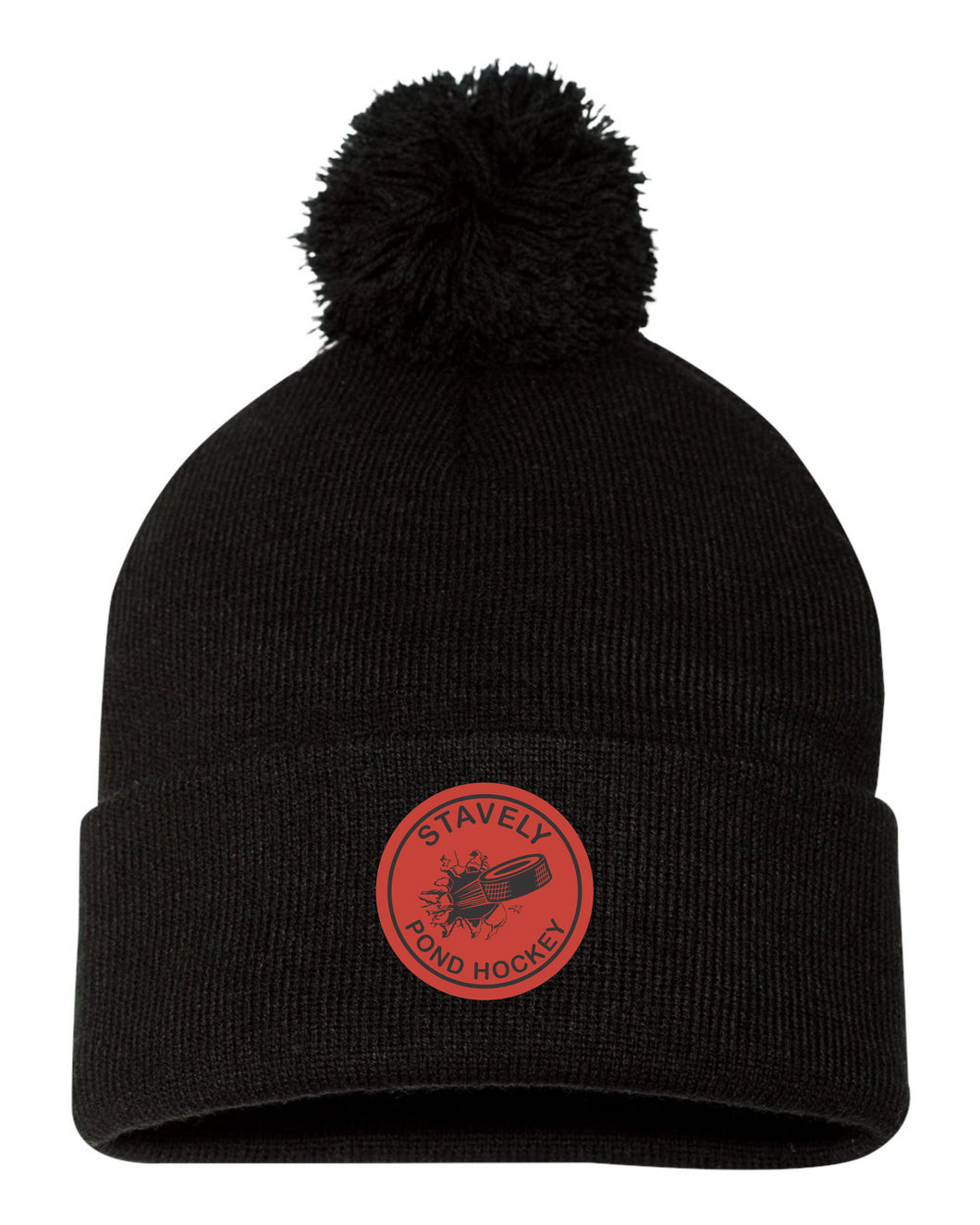 POM POM TOQUE - SP15 - STAVELY POND HOCKEY - PATCH