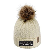 Load image into Gallery viewer, LADIES&#39; POM POM TOQUE - 1E140L - SANTA CLAUS PARADE - PATCH