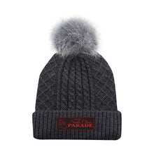 Load image into Gallery viewer, LADIES&#39; POM POM TOQUE - 1E140L - SANTA CLAUS PARADE - PATCH