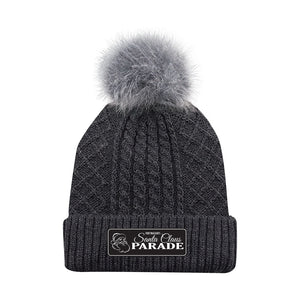 LADIES' POM POM TOQUE - 1E140L - SANTA CLAUS PARADE - PATCH