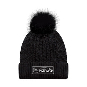 LADIES' POM POM TOQUE - 1E140L - SANTA CLAUS PARADE - PATCH
