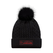 Load image into Gallery viewer, LADIES&#39; POM POM TOQUE - 1E140L - SANTA CLAUS PARADE - PATCH