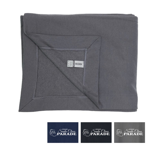 FLEECE STADIUM BLANKET - 18900 - SANTA CLAUS PARADE - EMB or HP