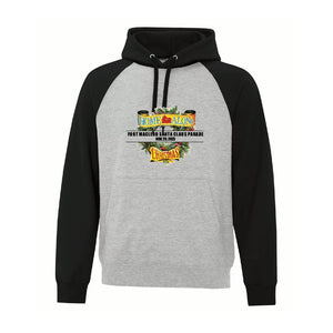UNISEX FLEECE TWO-TONE HOODIE - ATCF2550 - SANTA CLAUS PARADE - HP