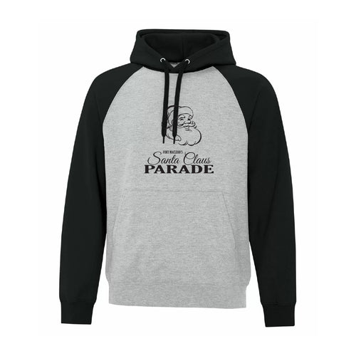 UNISEX FLEECE TWO-TONE HOODIE - ATCF2550 - SANTA CLAUS PARADE - HP