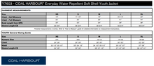 Load image into Gallery viewer, YOUTH COAL HARBOUR SOFT SHELL JACKET - Y7603 - PINCHER CREEK SKATE CLUB - EMB