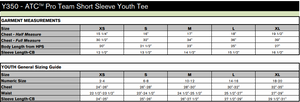 YOUTH PRO TEAM SHORT SLEEVE TSHIRT - Y350 - CLARESHOLM COBRAS FOOTBALL - HP