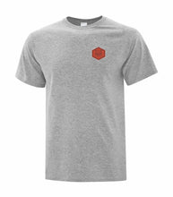 Load image into Gallery viewer, UNISEX EVERYDAY COTTON TSHIRT - ATC1000 - PC CURLING CLUB - PATCH &amp; HP