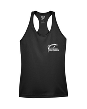 Load image into Gallery viewer, WOMEN&#39;S TEAM 365 PERFORMANCE RACERBACK TANK - TT11WRC - PC DOLPHINS - HP