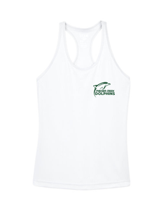WOMEN'S TEAM 365 PERFORMANCE RACERBACK TANK - TT11WRC - PC DOLPHINS - HP