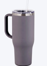 Load image into Gallery viewer, 40 OZ TUMBLER W/STRAW AND HANDLE