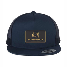 Load image into Gallery viewer, YP CLASSIC FIVE-PANEL TRUCKER HAT - 6006 - ASA CONTRACTING - PATCH