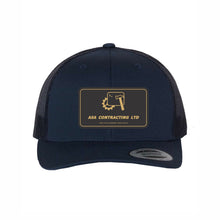 Load image into Gallery viewer, YP CLASSICS RETRO TRUCKER HAT - 6606 - ASA CONTRACTING - PATCH