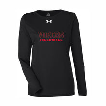 Load image into Gallery viewer, WOMEN&#39;S UNDER ARMOUR TEAM TECH LONG SLEEVE - 1376852 - VULCAN VIPERS - HP