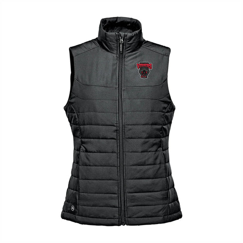 WOMEN'S NAUTILUS QUILTED VEST - KXV-1W - VULCAN VIPERS - EMB
