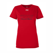 Load image into Gallery viewer, WOMEN&#39;S UNDER ARMOUR TEAM TECH SHIRT - 1376847 - VULCAN VIPERS - HP