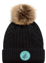 Load image into Gallery viewer, LADIES' POM POM TOQUE - 1E140L - VULCAN SKATING CLUB - PATCH