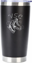 Load image into Gallery viewer, 20oz. TRAVEL MUG - VULCAN SKATING CLUB - LASER ENGRAVE