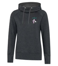 Load image into Gallery viewer, LADIES' VINTAGE HOODIE - L2045 - VULCAN SKATING CLUB - EMB