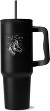 Load image into Gallery viewer, 40oz. HANDLED TUMBLER - VULCAN SKATING CLUB - LASER ENGRAVE