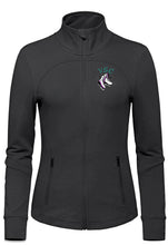 Load image into Gallery viewer, LADIES' ADVENTURER FRENCH TERRY PERFORMANCE FULL ZIP - L00851 - VULCAN SKATING CLUB - EMB