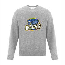 Load image into Gallery viewer, UNISEX FLEECE CREWNECK SWEATSHIRT - ATCF2400 - WCCHS - HP FULL FRONT