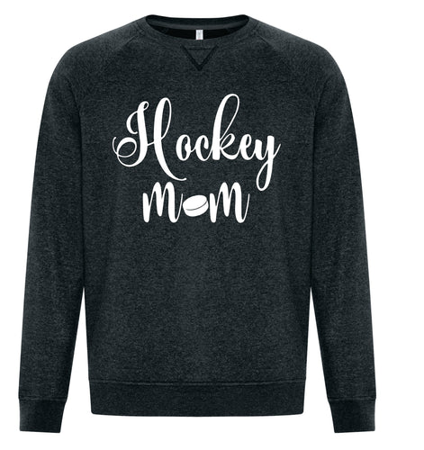 VINTAGE CREWNECK SWEATSHIRT- F2046 - ADULT - HOCKEY MOM - HP