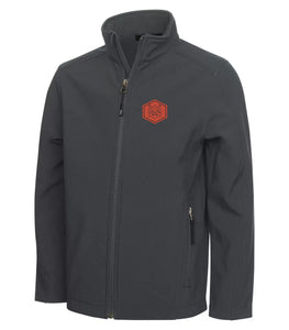 YOUTH COAL HARBOUR SOFT SHELL JACKET - Y7603 - PC CURLING CLUB - PATCH
