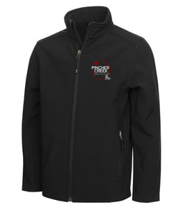 YOUTH COAL HARBOUR SOFT SHELL JACKET - Y7603 - PINCHER CREEK SKATE CLUB - EMB