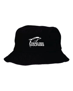 BUCKET HATS - PC DOLPHINS LOGO - EMB