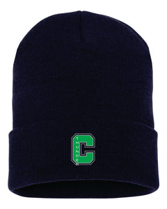 CLASSIC CUFFED KNIT TOQUE- EMBROIDERED