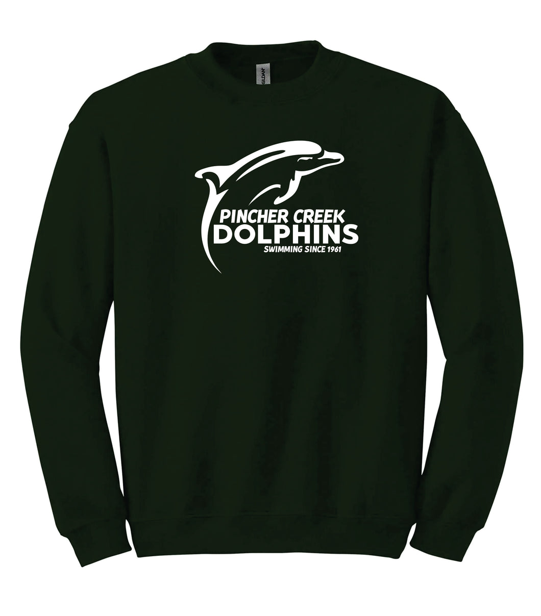 UNISEX CREWNECK SWEATSHIRT - 18000 - PC DOLPHINS - HP