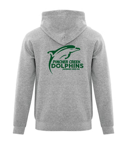 COTTON HOODIE - ATCY2500 - PC DOLPHIN LOGO - YOUTH - HP