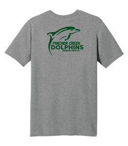 GILDAN PERFORMANCE T-SHIRT - 42000B - PC DOLPHINS LOGO - YOUTH - HP