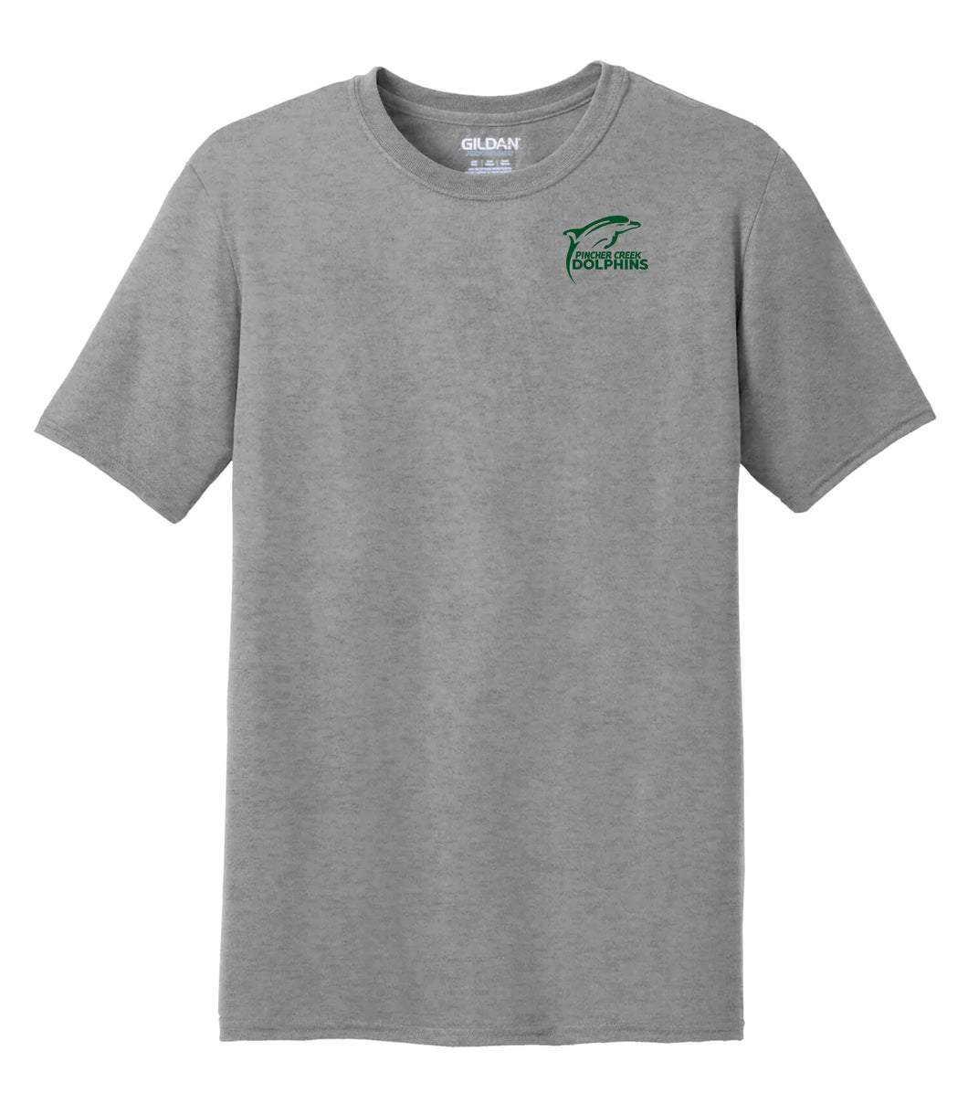 UNISEX GILDAN PERFORMANCE T-SHIRT - 42000 - PC DOLPHINS - HP