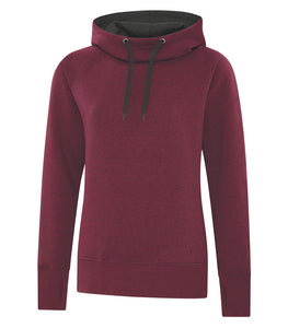 ATC™ ESACTIVE® VINTAGE HOODED LADIES' SWEATSHIRT - L2045 - Cardinal Heather