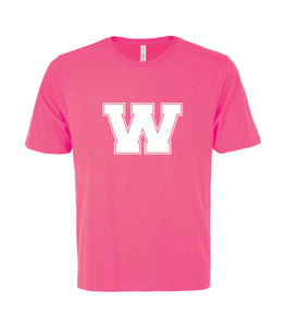 PINK SERIES T-SHIRTS - WALSHE W LOGO ATC8000