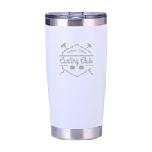 Load image into Gallery viewer, 20oz. TRAVEL MUG - PC CURLING CLUB - LASER ENGRAVE