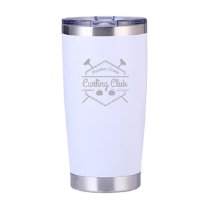20oz. TRAVEL MUG - PC CURLING CLUB - LASER ENGRAVE