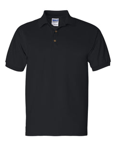 Gildan Ultra Jersey Polo 2800 Mens Size XL Black **discontinued****