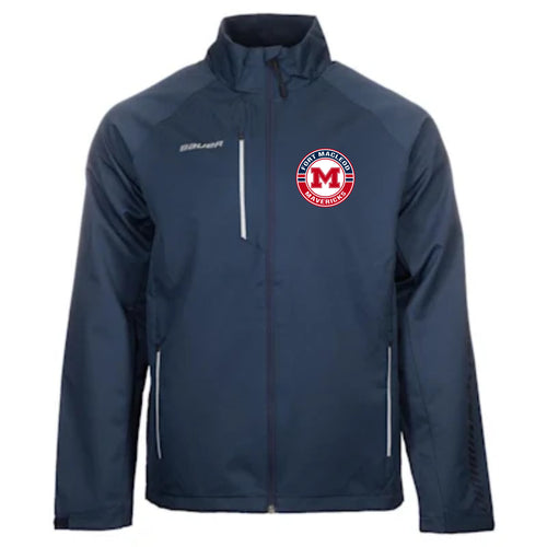BAUER TRACK JACKET- YOUTH MAVERICKS LOGO