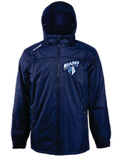 Load image into Gallery viewer, CCM WINTER JACKET NAVY ADULT PB BLADES LOGO