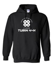 Load image into Gallery viewer, COTTON HOODIE - TURIN 4-H LOGO - ADULT