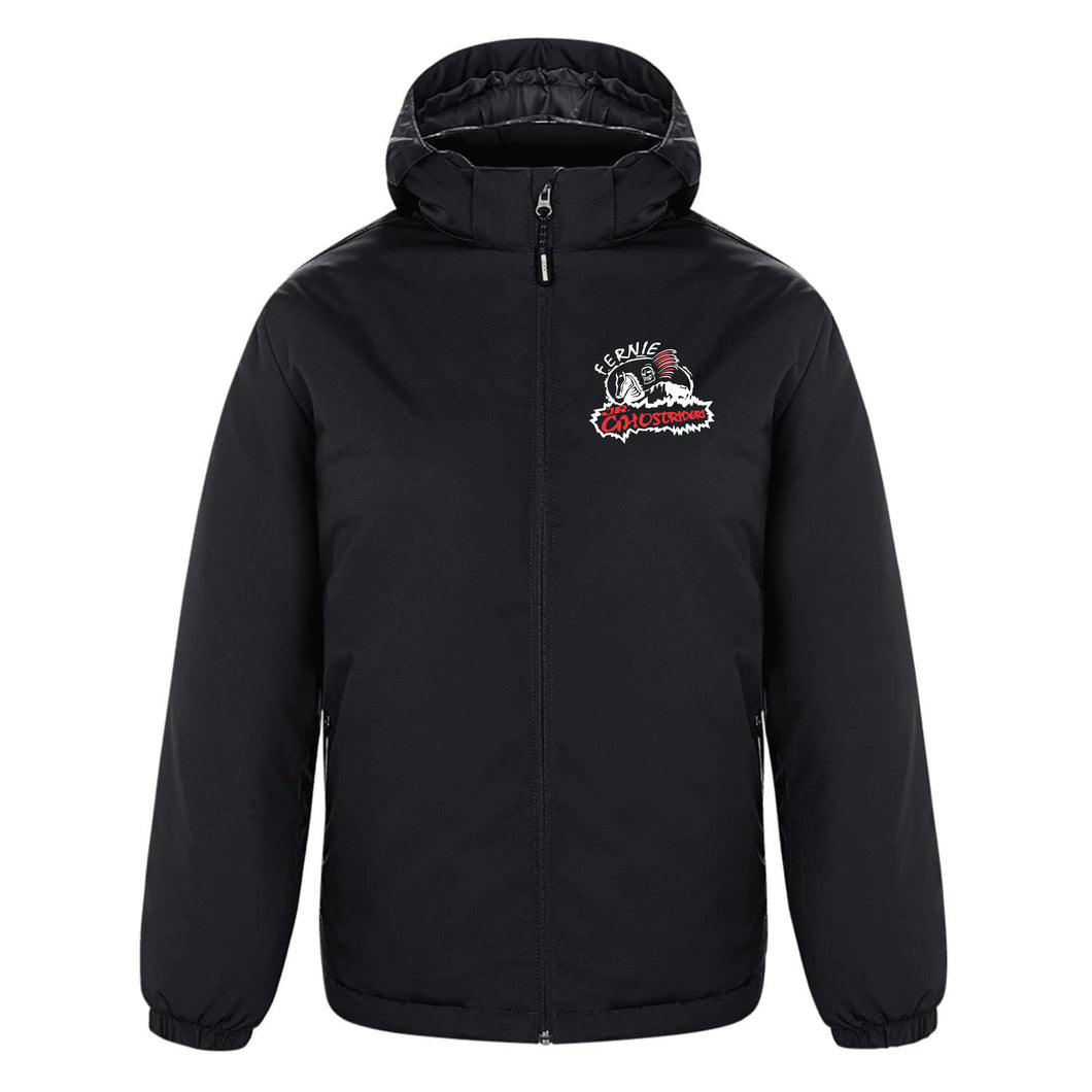 MEN'S PLAYMAKER INSULATED JACKET - L03400 - FERNIE GHOSTRIDERS - EMB