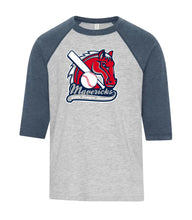 Load image into Gallery viewer, YOUTH BASEBALL TEE - ATC0822Y - MAVERICKS LITTLE LEAGUE BASEBALL - HP