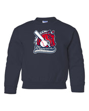 Load image into Gallery viewer, YOUTH GILDAN CREWNECK SWEATSHIRT - 18000B - MAVERICKS LITTLE LEAGUE BASEBALL - HP