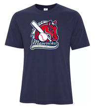 Load image into Gallery viewer, YOUTH PRO SPUN TSHIRT - ATCY3600 - MAVERICKS LITTLE LEAGUE BASEBALL - HP